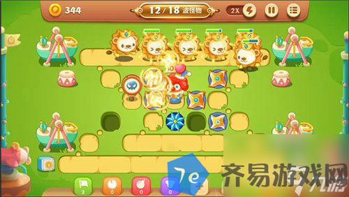 保卫萝卜3游乐场第3关怎么过 游乐场第3关金萝卜获取攻略  已推荐 配图04
