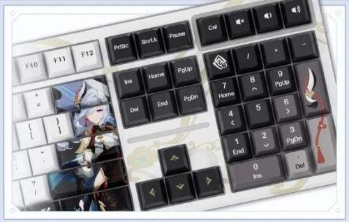 《原神》申鶴·孤辰煢懷機械鍵盤首發特惠